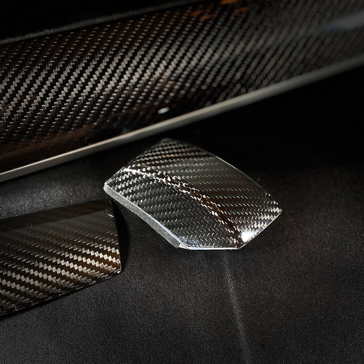 Synth Carbon Carbon Fiber Interior Trim for Civic X 2016+