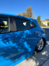 Load image into Gallery viewer, Synth Carbon 2019+ Toyota Corolla Hatchback/Sedan Carbon Fiber Door Pillars
