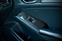 Load image into Gallery viewer, 2022+ Honda Civic/integra Carbon Fiber Window Switch Trim
