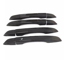 Load image into Gallery viewer, Synth Carbon Carbon Fiber Ceramic Coated Door Handle Add Ons (4 Doors) for 2016 + Civic X Sedan/Hatchback/Type R
