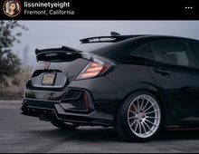 Load image into Gallery viewer, Synth Carbon Carbon Fiber Spoiler for 2016 + Civic X Hatchback FK8/FK7
