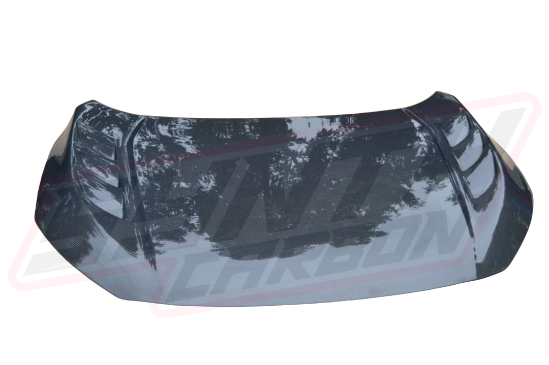 2016-2021 CIVIC X CARBON FIBER V1 STYLE HOOD