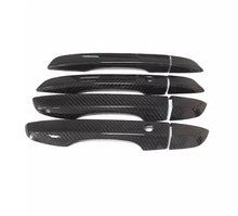Load image into Gallery viewer, Synth Carbon Carbon Fiber Ceramic Coated Door Handle Add Ons (4 Doors) for 2016 + Civic X Sedan/Hatchback/Type R
