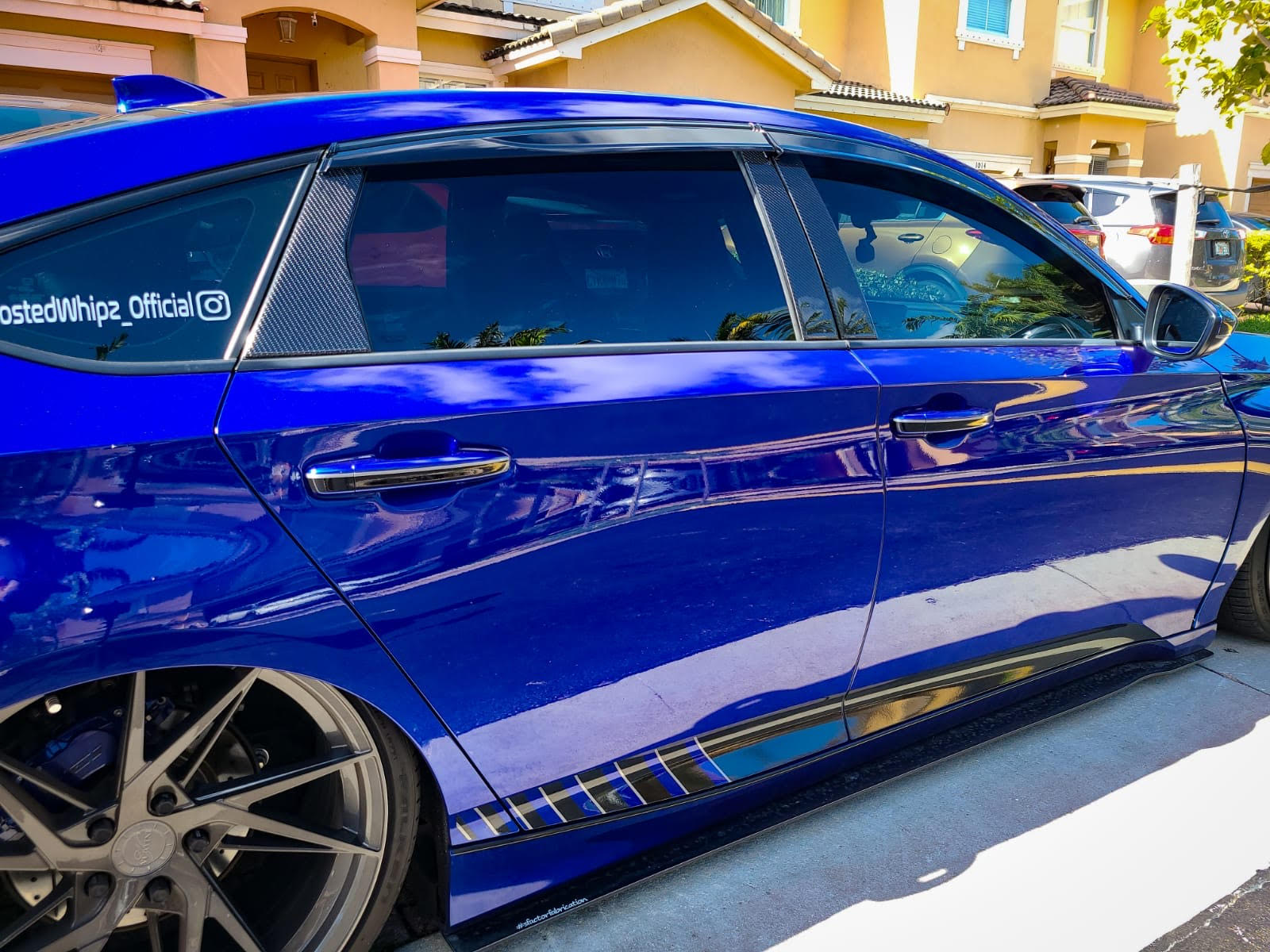 Synth Carbon Ceramic Coated Carbon Fiber Pillars for 2018+ Honda Accord