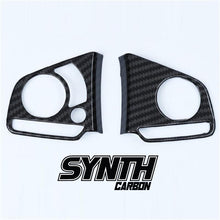 Load image into Gallery viewer, Synth Carbon Carbon Fiber Steering Wheel Add Ons for 2016 + Civic X
